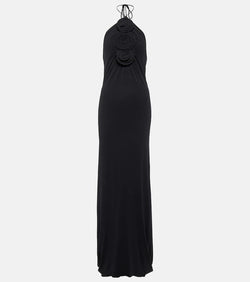 Magda Butrym Halterneck jersey gown