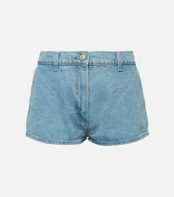 Magda Butrym High-rise denim shorts | LYBSTORE