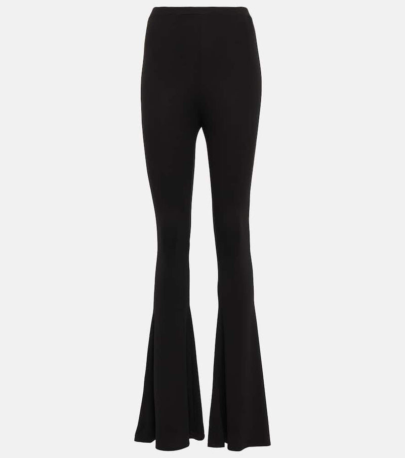 Magda Butrym High-rise jersey flared pants