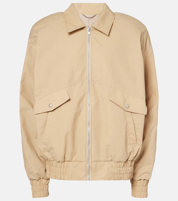 Magda Butrym Oversized cotton-blend bomber jacket