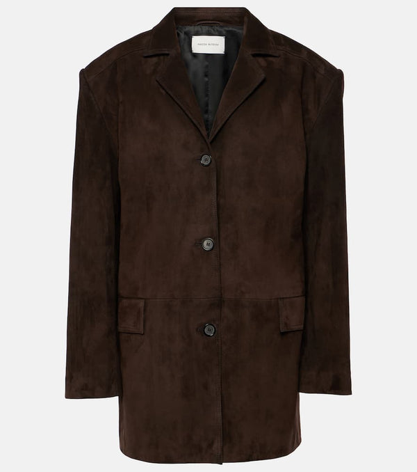 Magda Butrym Oversized suede jacket