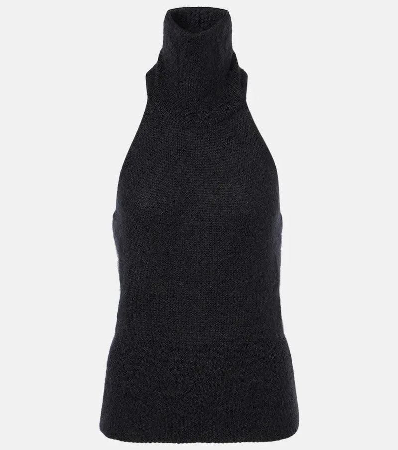 Magda Butrym Turtleneck mohair-blend top