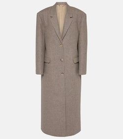 Magda Butrym Wool cashmere and silk coat | LYBSTORE