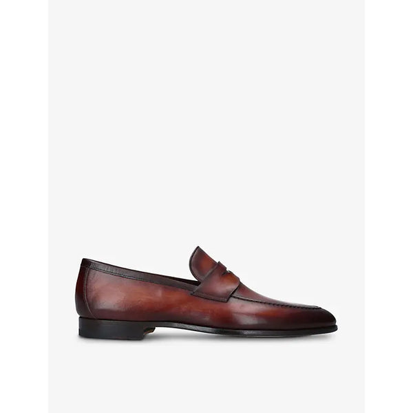 Magnanni Delos leather dress loafers