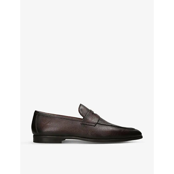 Magnanni Diezma penny-strap leather penny loafers