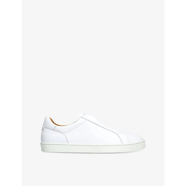 Magnanni Laceless leather low-top trainers