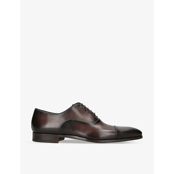 Magnanni Milos toecap-stitched leather Oxford shoes