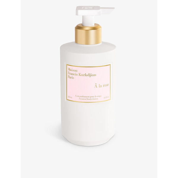 Maison Francis Kurkdjian À la Rose scented body lotion 350ml | LYBSTORE