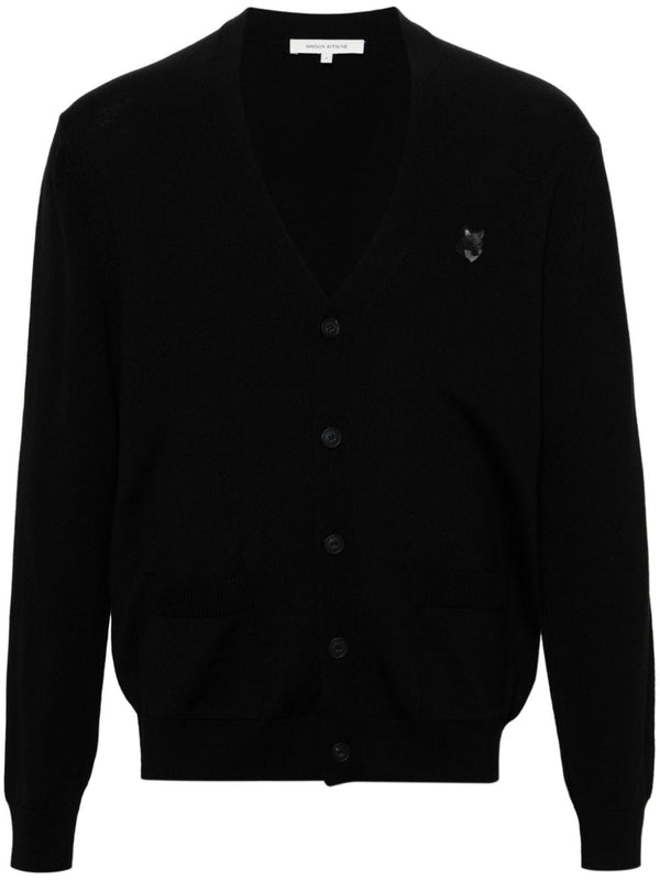 Maison Kitsune' Bold Fox Head Cardigan