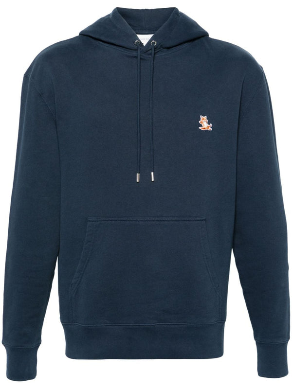 Maison Kitsune' Chillax Patch Cotton Hoodie