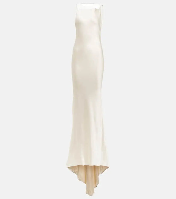 Maison Margiela Bridal satin gown | LYBSTORE