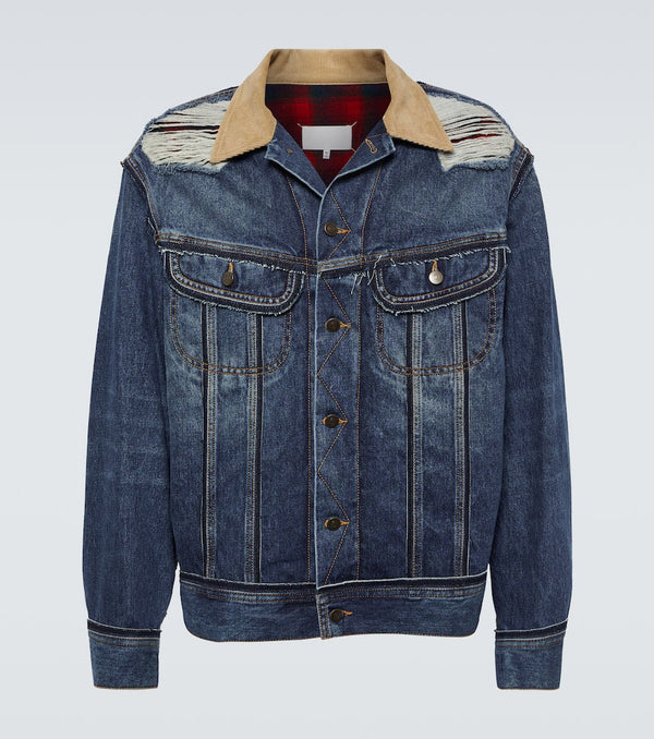 Maison Margiela Distressed denim jacket