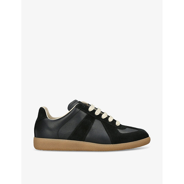 Maison Margiela Replica leather low-top trainers | LYBSTORE