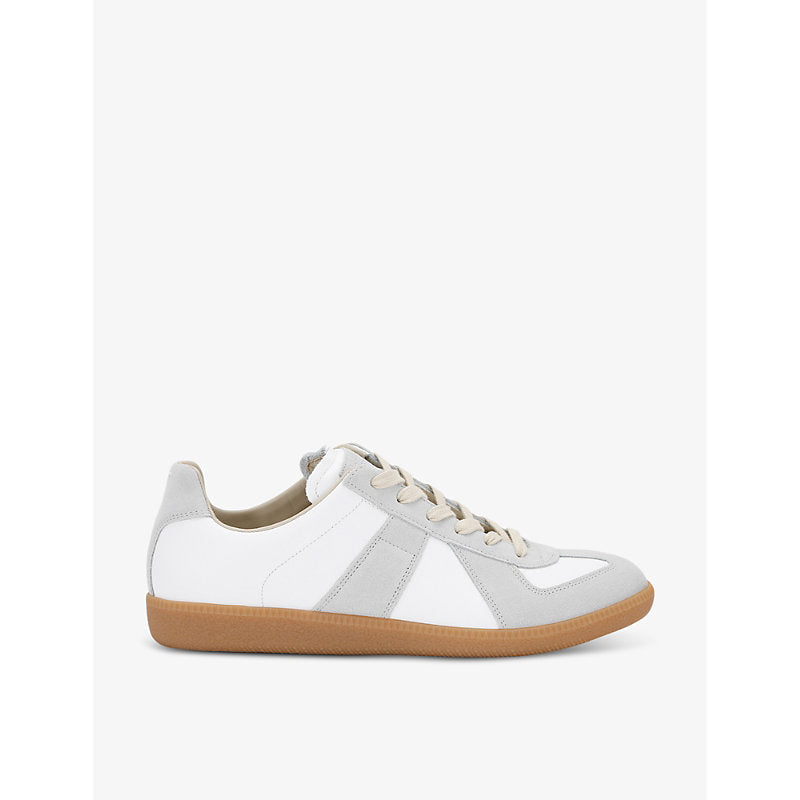 Maison Margiela Replica leather low-top trainers