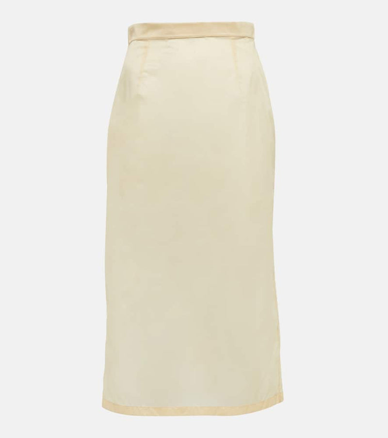 Maison Margiela Sheer pencil skirt