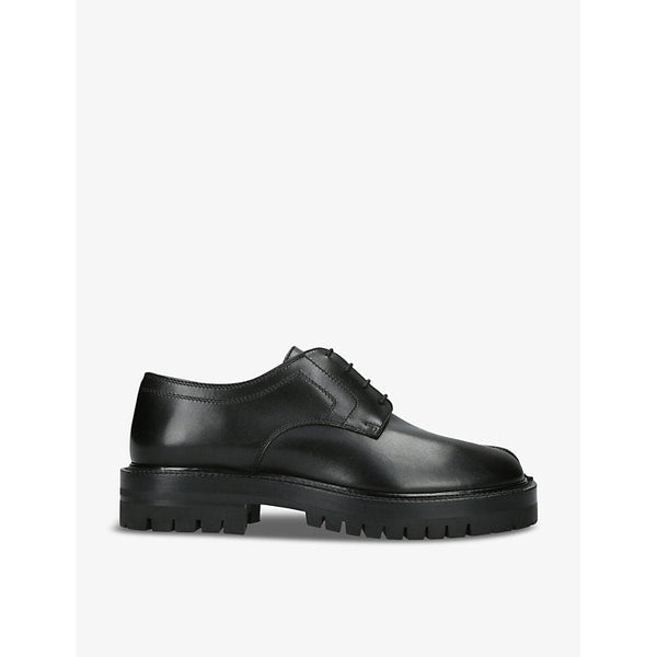 Maison Margiela Tabi County lace-up leather loafers | LYBSTORE