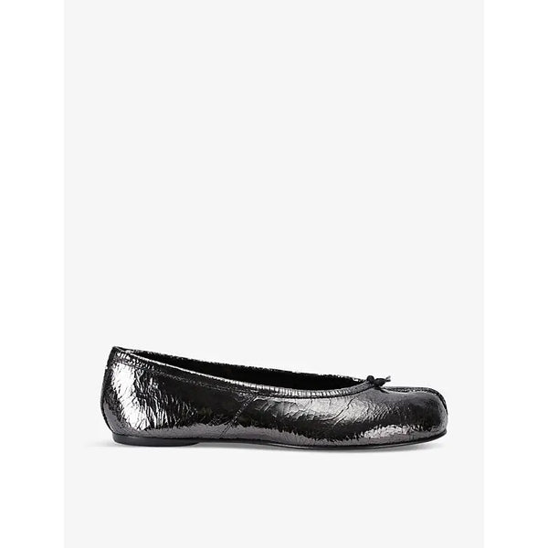 Maison Margiela Tabi split-toe patent-leather ballet flats