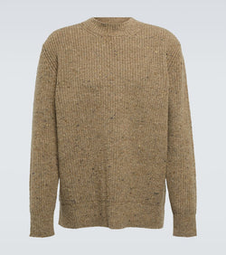 Maison Margiela Wool and cashmere-blend knit top