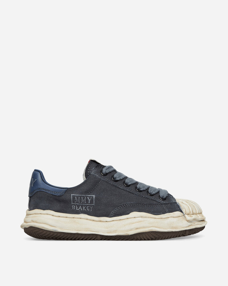 Maison MIHARA YASUHIRO Blakey OG Sole Over-Dyed Canvas Low Sneakers Black