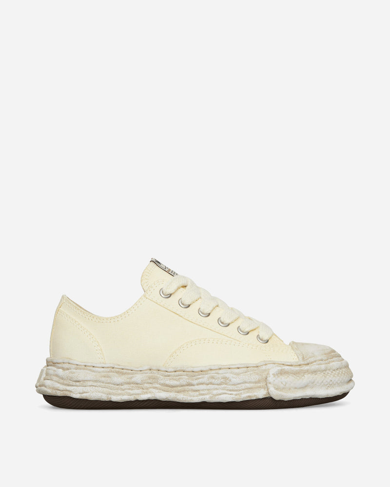 Maison MIHARA YASUHIRO Peterson 23 OG Sole Over-Dyed Canvas Low Sneakers White