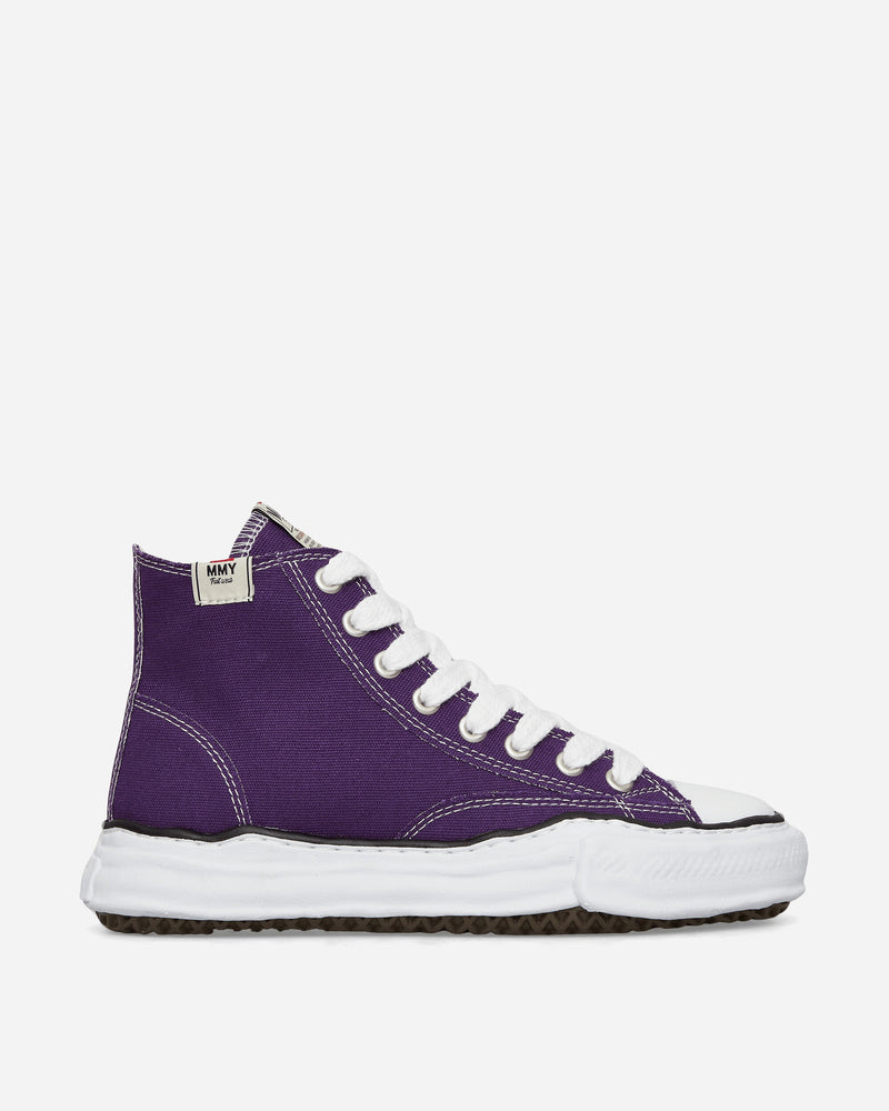 Maison MIHARA YASUHIRO Peterson OG Sole Canvas High Sneakers Purple