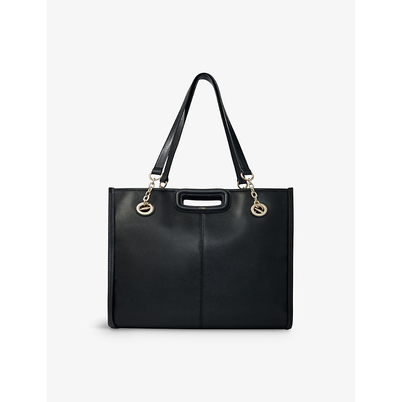 Maje Fringe leather tote bag | LYBSTORE