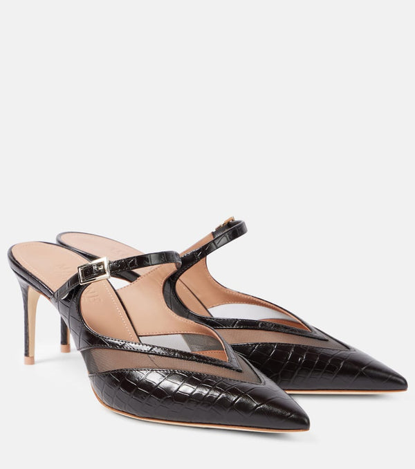 Malone Souliers Cristi 70 leather mules