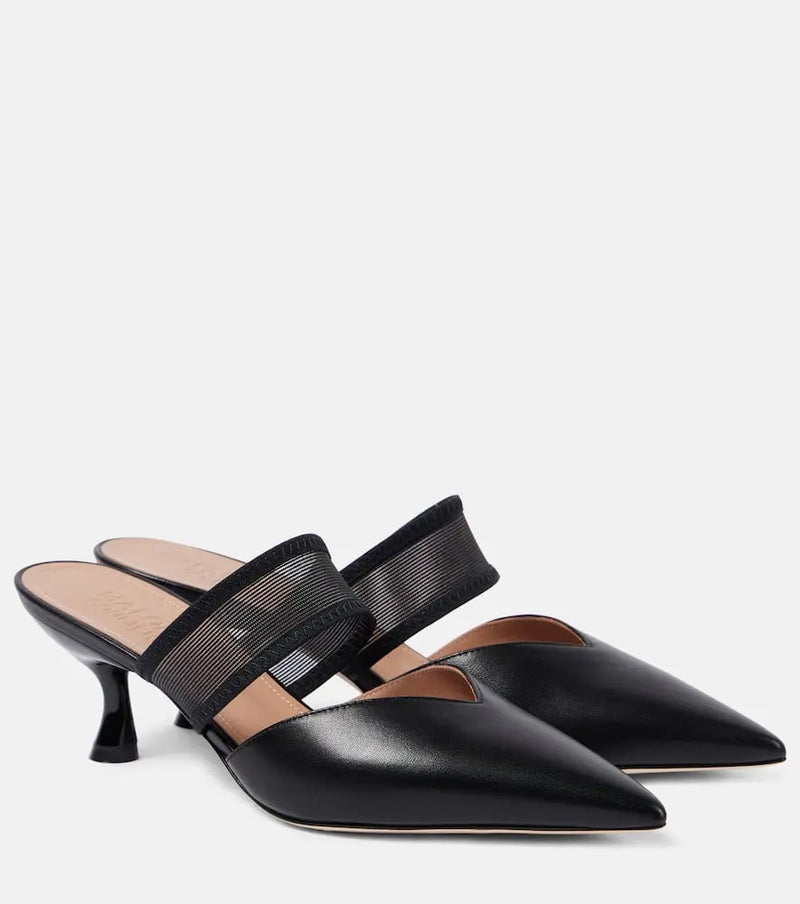 Malone Souliers Manu 45 leather pumps