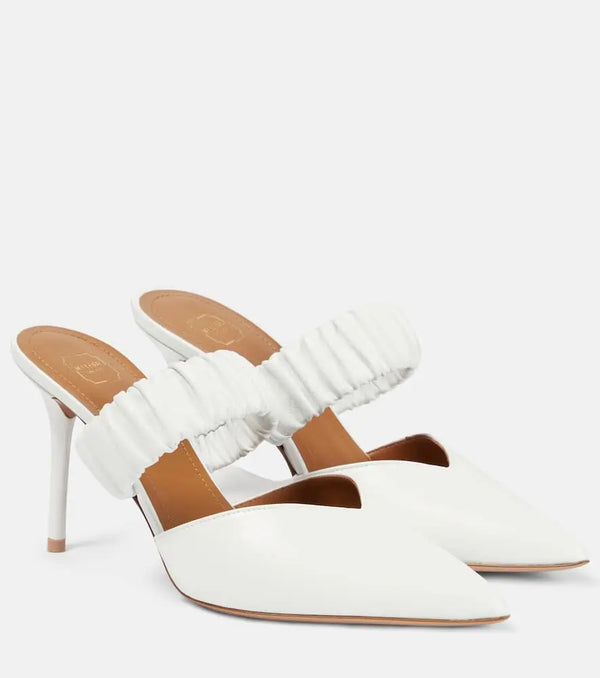 Malone Souliers Maureen 100 leather mules | LYBSTORE