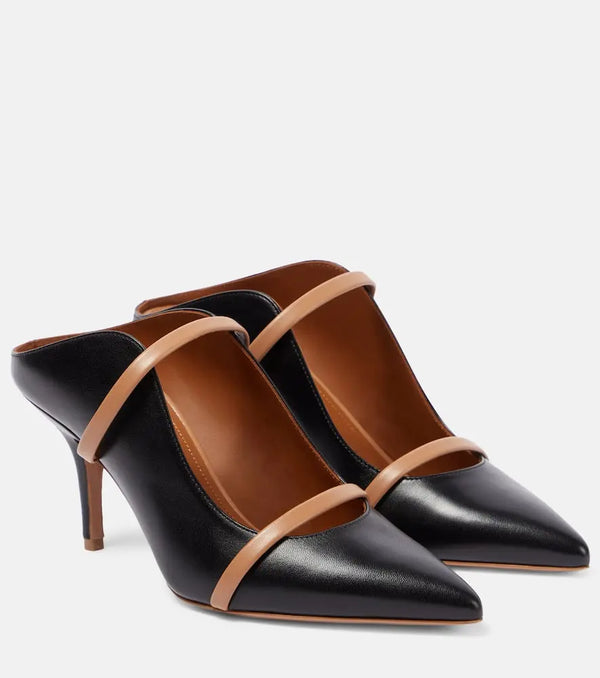 Malone Souliers Maureen 70 leather mules | LYBSTORE