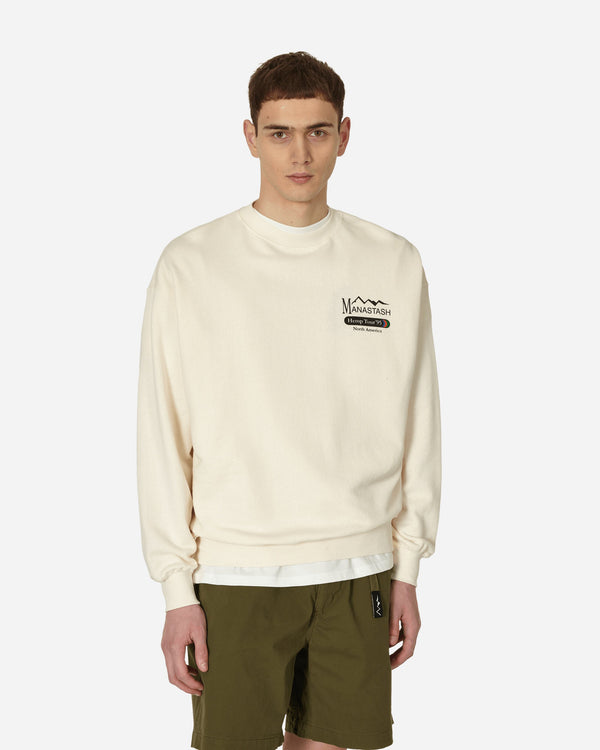 Manastash Hemp Tour Cascade Crewneck Sweatshirt Natural