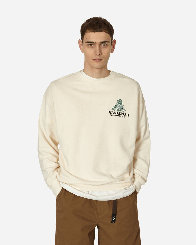 Manastash Cascade Crewneck Sweatshirt Natural