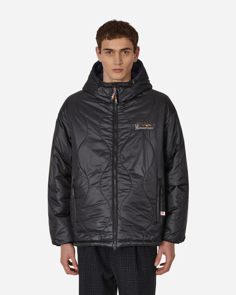 Manastash Y2K Reversible Hooded Jacket Black