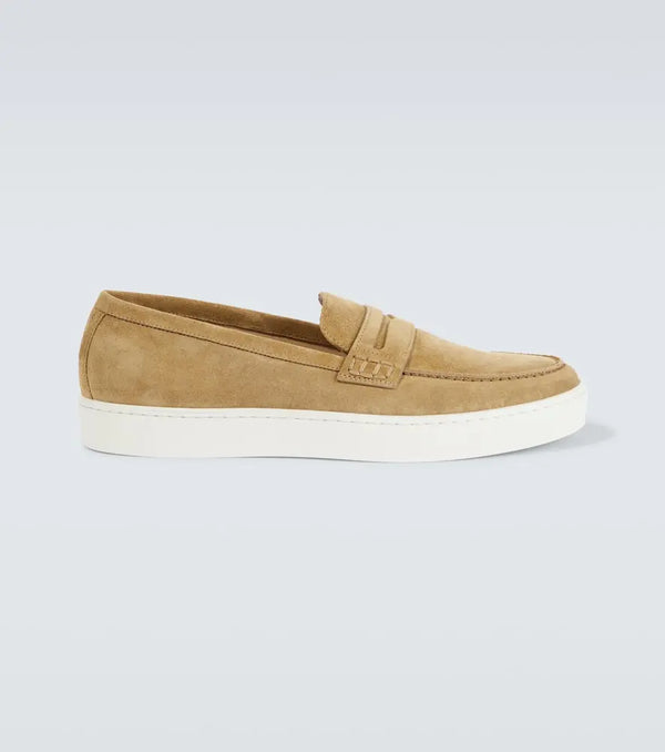 Manolo Blahnik Ellis suede loafers | LYBSTORE