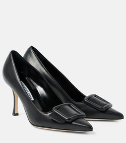 Manolo Blahnik Maysale 70 leather pumps