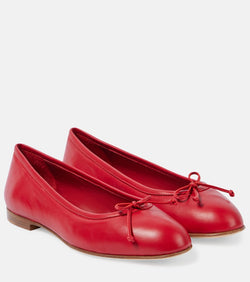 Manolo Blahnik Veralli Verona leather ballet flats