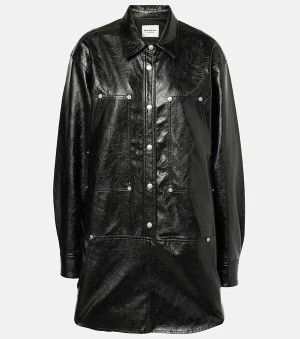 Marant Etoile Ayali faux leather jacket | LYBSTORE