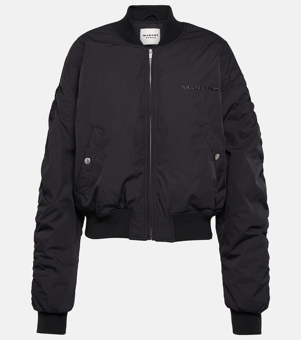 Marant Etoile Bessime cotton-blend bomber jacket