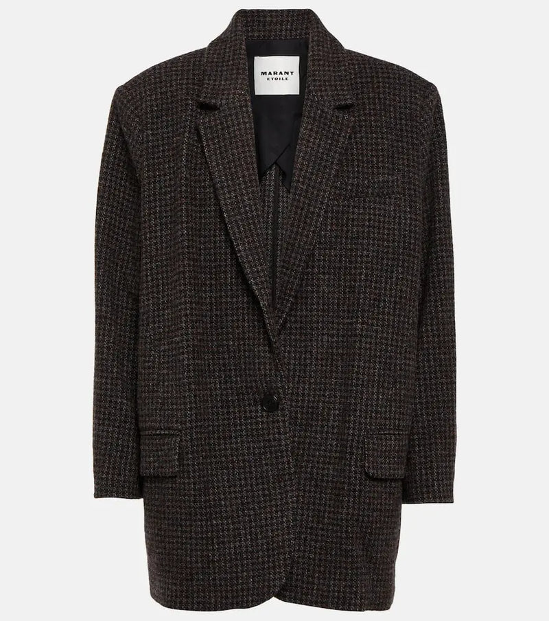 Marant Etoile Cikaito single-breasted wool blazer | LYBSTORE