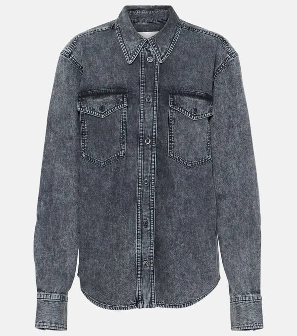 Marant Etoile Danis cotton denim shirt