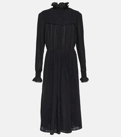 Marant Etoile Imany cotton-blend midi dress | LYBSTORE