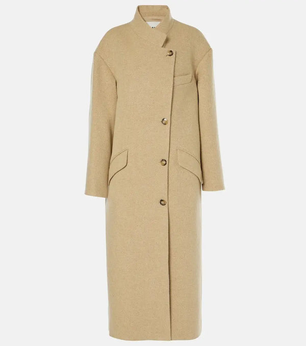 Marant Etoile Levina wool-blend coat | LYBSTORE