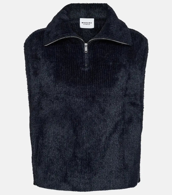 Marant Etoile Milie high-neck sweater vest | LYBSTORE