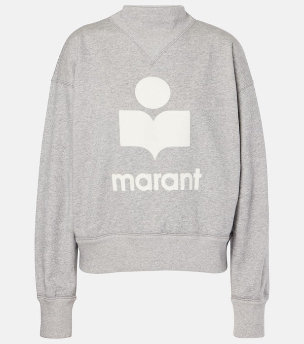 Marant Etoile Moby logo jersey sweatshirt