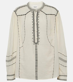 Marant Etoile Pelson cotton blouse | LYBSTORE