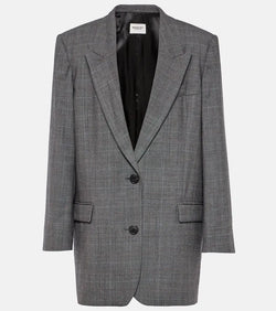 Marant Etoile Precious checked wool blazer