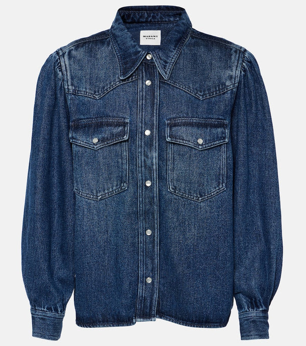 Marant Etoile Tahisse denim shirt