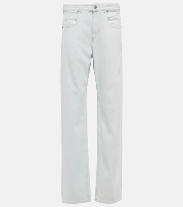 Marant Etoile Vendelia high-rise straight jeans | LYBSTORE