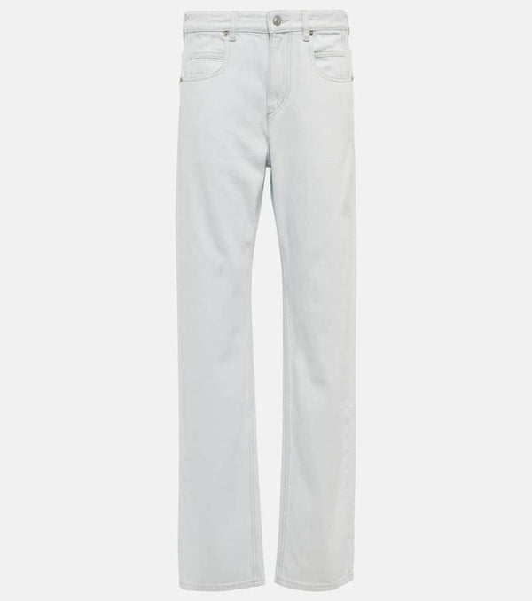 Marant Etoile Vendelia high-rise straight jeans