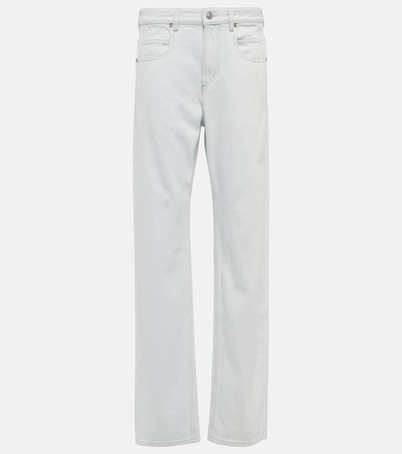 Marant Etoile Vendelia high-rise straight jeans